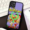 The Flintsto nes Cartoon For Case For IPhone 17 16 Pro Max 15 14 Plus 13 12 11 Wireless Charging Phone Cover