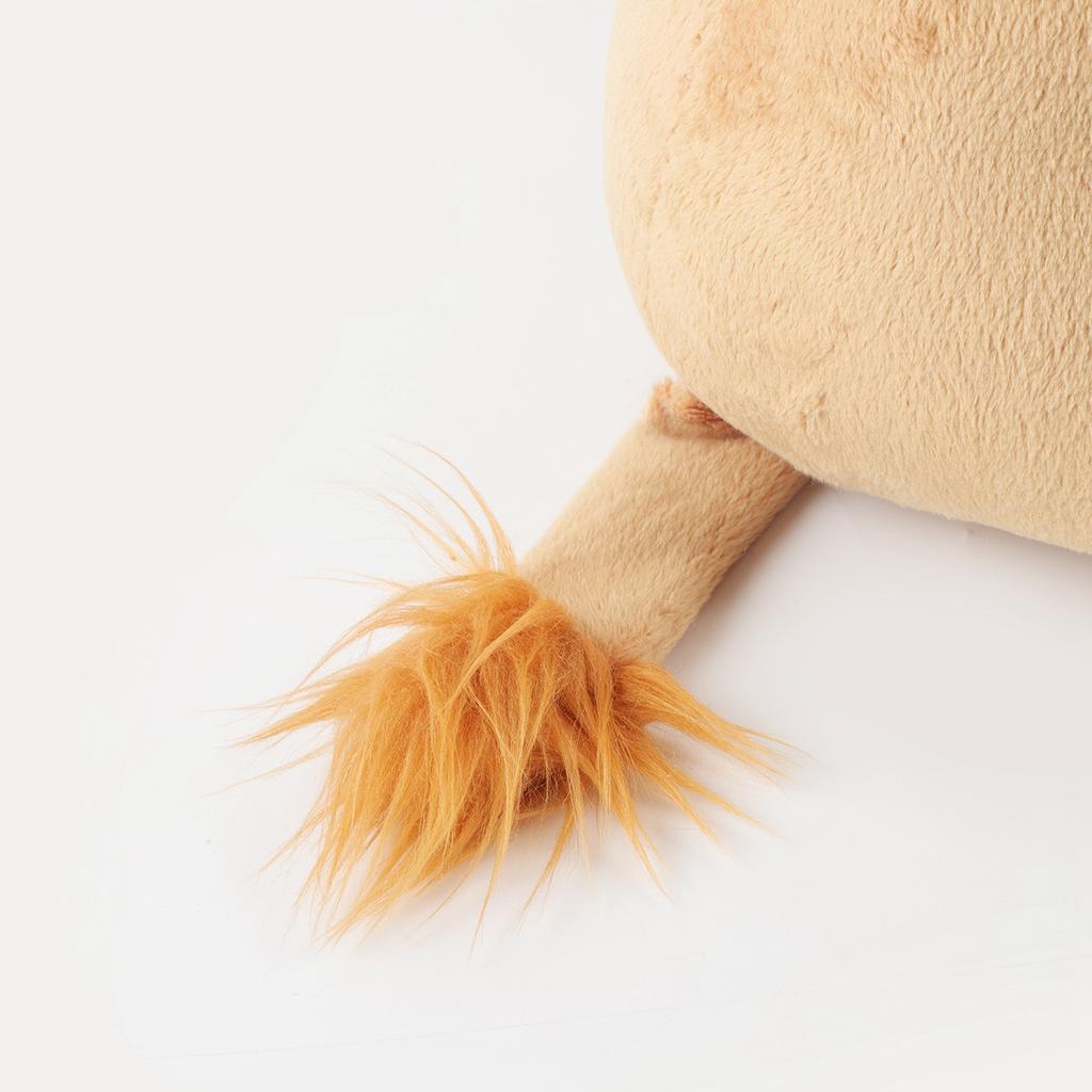 17cm/25cm/30cm Super Soft Cute Lion Plush Toy Fluffy Stuffed Animal for Kids Hugging Pillow Cartoon Birthday Gifts Home Decor