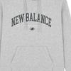 New Balance Sweatshirts Unisex Gray Hooded Moderate Regular 5CC17141-GR