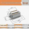 Lixian PT2.5 10-Position Tool-Free Spring Terminal Block