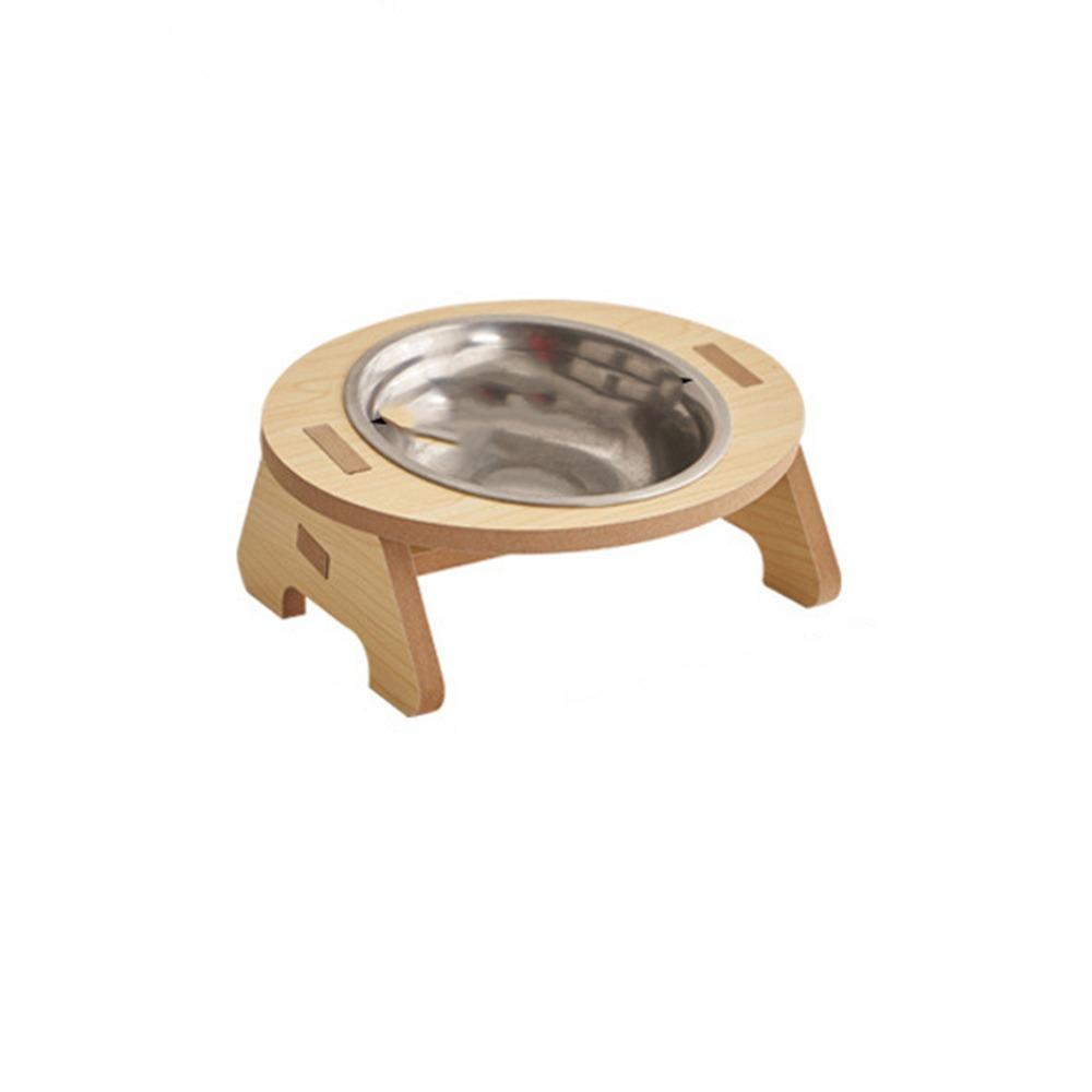 

Stainless Steel Pet Bowl Single/Double Bowl Pet Drinking Feeder Kitten Puppy Single Bowl