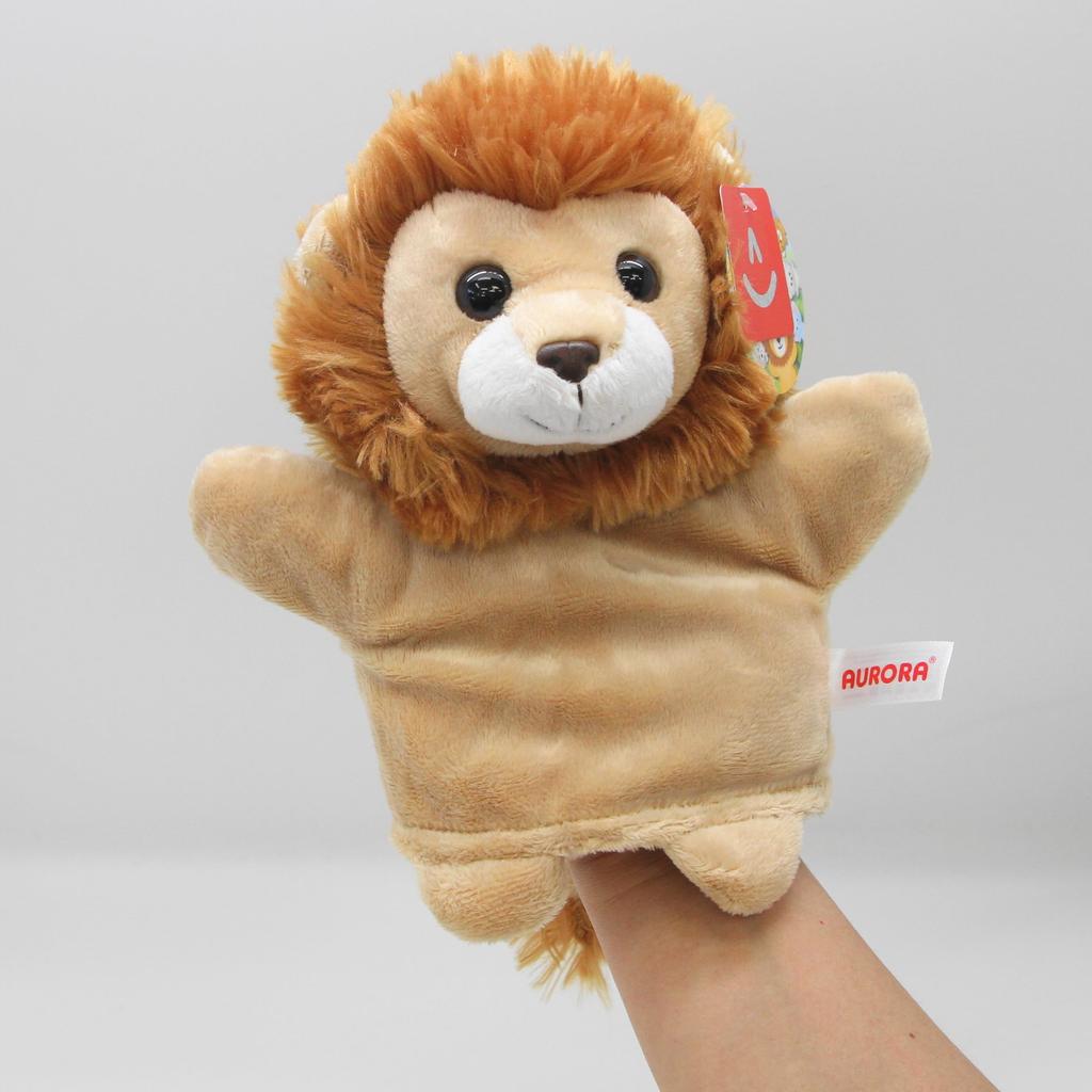 Aurora World Plush Hand Puppet Lion
