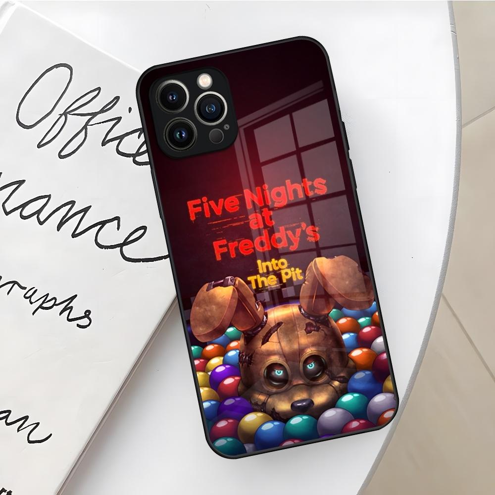 

Fnaf Five-nights-At-Freddys Phone Case for Iphone 16 15 14 12 11 13 Pro Max Mini X Xr Xs Se 8 Puls glass Cover iPhone11Pro