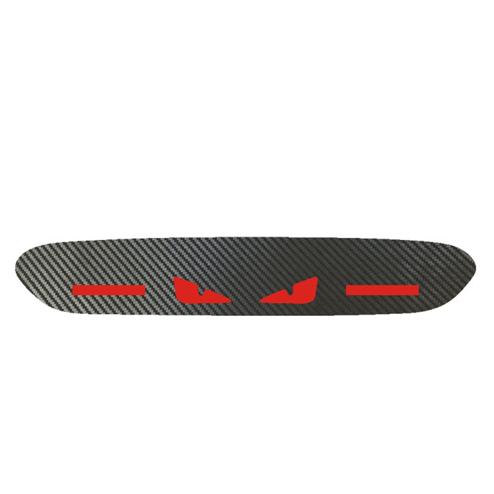 Car Sticker Brake Lights Taillight Warning Lamp Protector Sticker Carbon Fiber Covers Devil's Eye Sticker for Vehicles