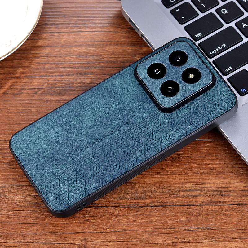 Luxury Leather Phone Case for Xiaomi 14 Ultra 13 Pro Shockproof Bumper Coque Back Cover for Xiaomi 14Pro Note 13 Ultra 13