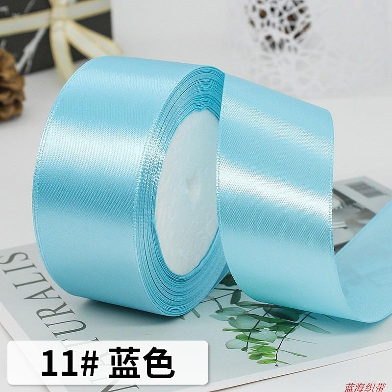 25Yards/Roll 40mm Silk Satin Ribbons for Clothing Satin Fabric Crafts Bow Handmade Gift Wrap Party Wedding DIY Decorative