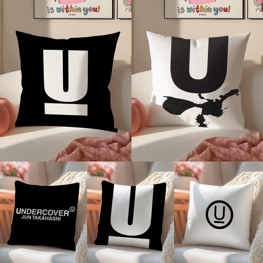Brand UUndercover Cushion Cover Pillowcase Short Plush Invisible zipper Room Sofa Cushion Cover