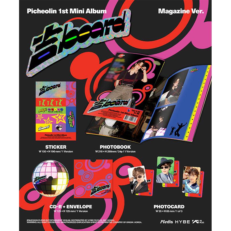 [Pre-order] PICHEOLIN (SEVENTEEN) 1ST Mini Album [GIL BOARD] Magazine Ver (Online Benefit)