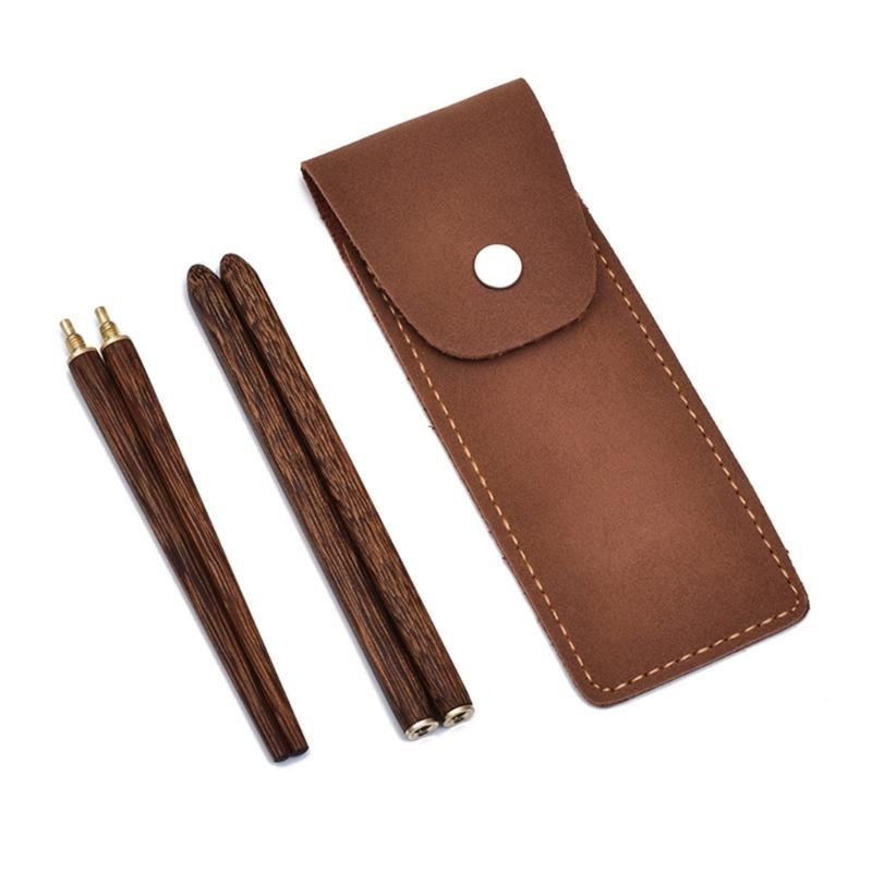 

Складные палочки для еды с футляром для хранения. Удобные для переноски съемные палочки для еды. Практичная посуда для обедов на открытом воздухе.