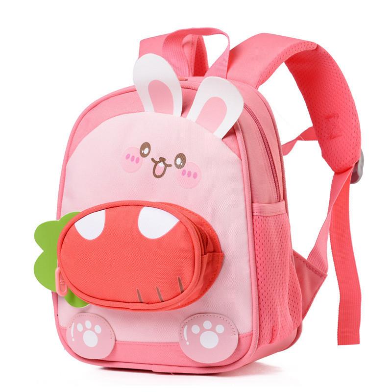 Cute Animal Design Toddler Backpack Oxford Cloth Stylish School Bag For Children