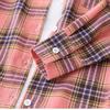2025 Women's Plaid Shirt Jacket: Stylish Loose Long Sleeve Outerwear for Autumn & Winter