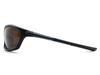 POLARIZED SPORT RUBBER TEMPLE FIT SUNGLASS Sport Rubber Temple Fit Matte Black x Polarized Brown [DESIGN EYEWEAR] (Polarized Sunglasses)