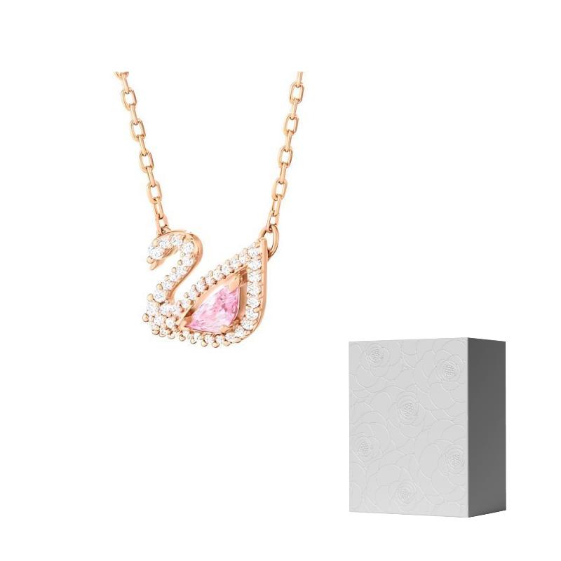 Swarovski mākslīgā kristāla akmens, cirkona kaklarotas