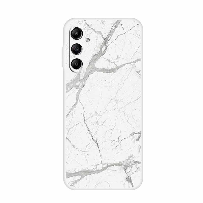 For Samsung Galaxy A14 A34 A54 5G Marble Soft Case Silicone TPU Phone Back Cover Coque for Samsung A 54 34 14 4G Cartoon Fundas