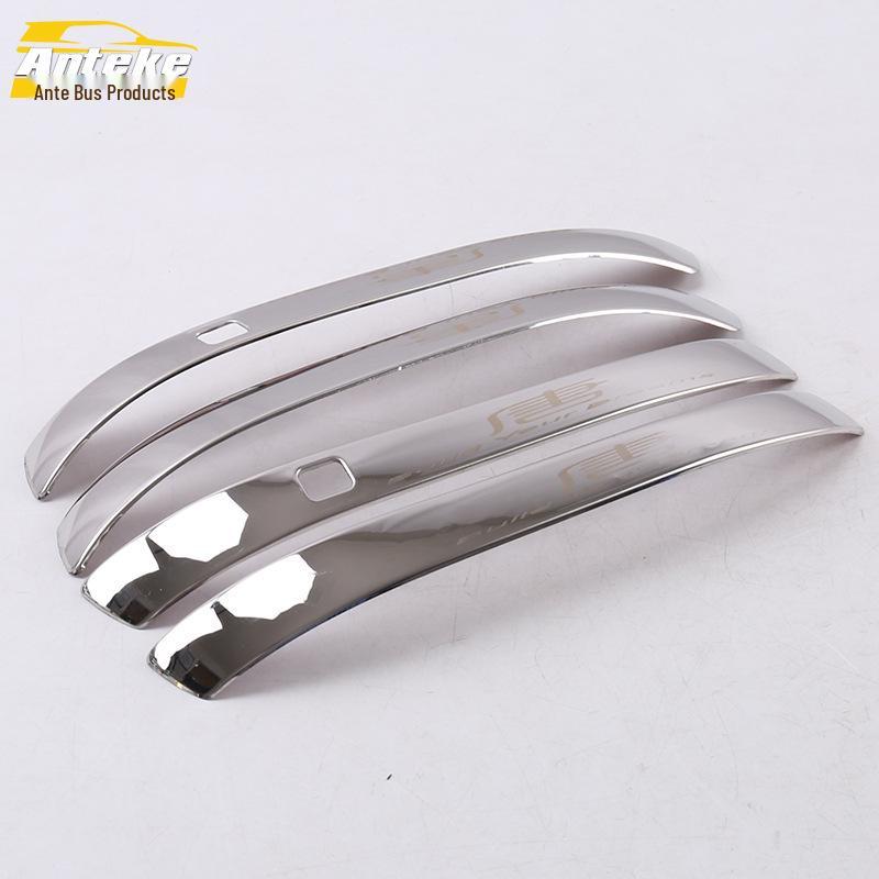 Tang Door Handle Bright Strip & Armrest Buckle Grip Decoration Sticker for 18 Models