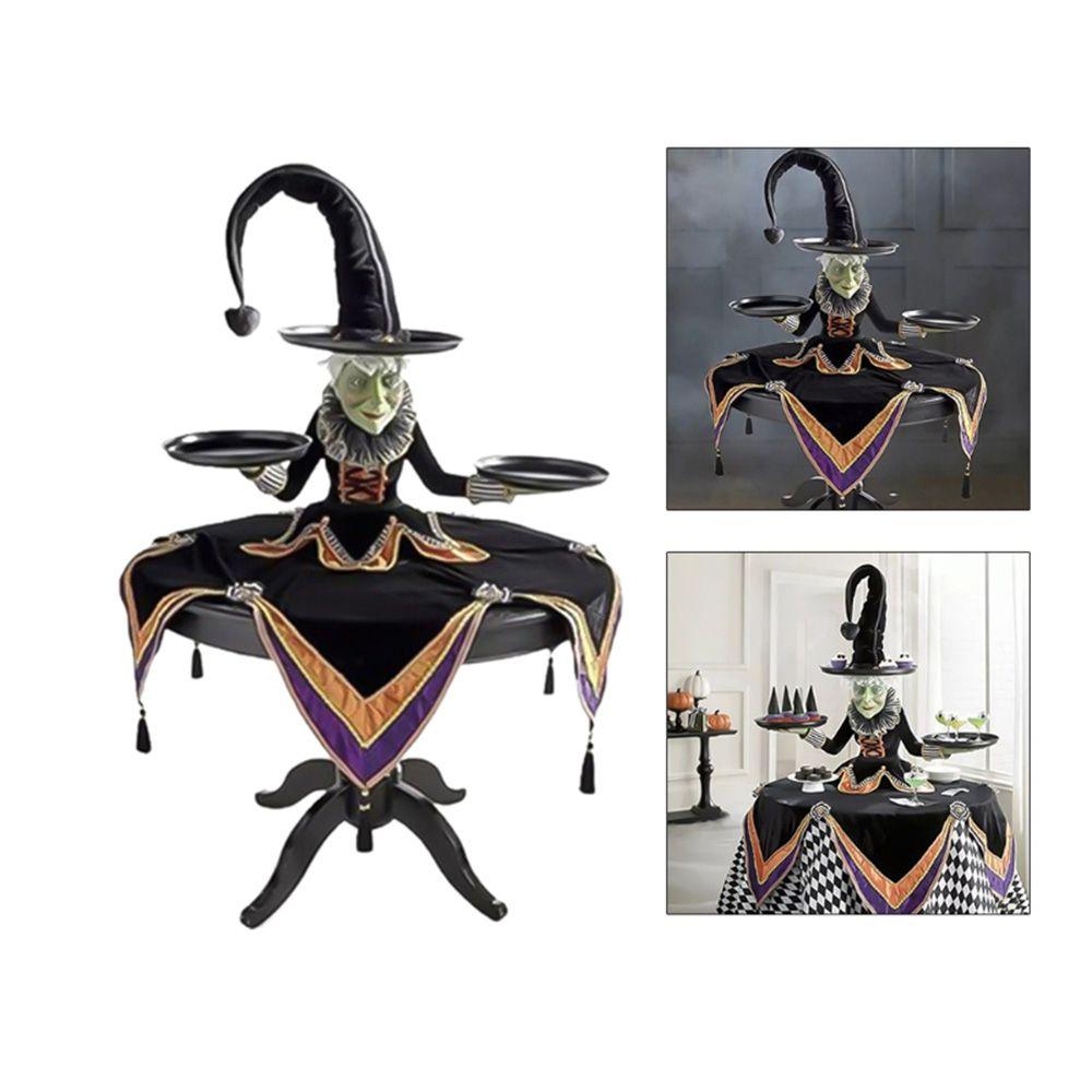 Dessert Plate Gifts Ornaments Home Decoration Stroage Rack Tabletop Server Witch Display Stand