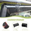 ANTC Door Guards for Suzuki Jimny Tanto Custom Rain and Snow Custom Easy Exterior Parts Visors/Rain JB64W/JB74W, Waterproof, Protection, Parts,