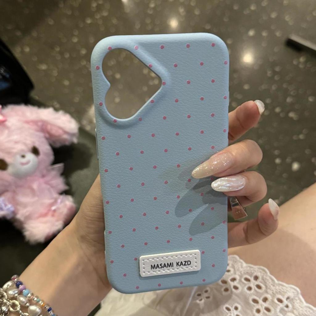 The Camera Is Love Shaped Apple 16 Plus Phone Case IPhone 15 Pro Case 14 Promax Women 13 Leather