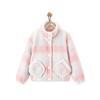 MiniPeace Girls' Faux Fur Hooded Winter Jacket