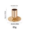 INS Style Silver Diamond Candle Holder - Western Restaurant Table Decoration