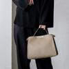 VITAFELICE One-Handle 2-Way Shoulder Bag (M) Women's inb-90028p (Silver Gray Beige)