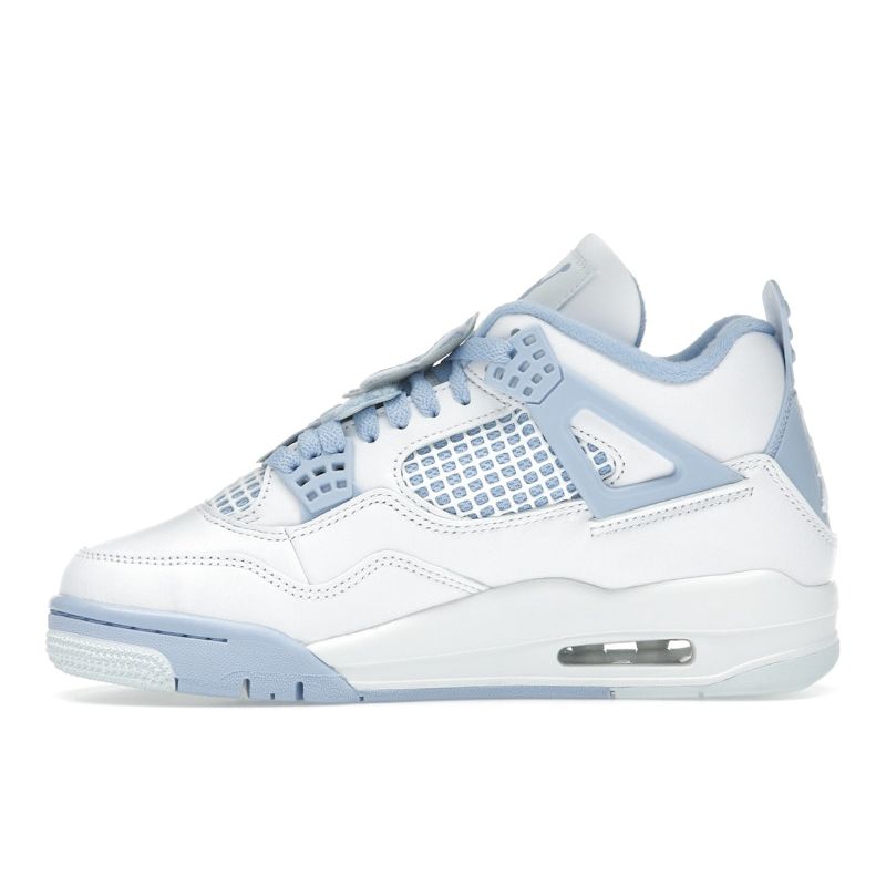 Air Jordan 4 Retro Forget Me Not Dámské tenisky Bílá Hliníková Modrý nádech HV0823-100