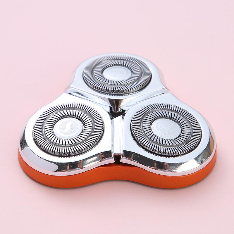 730 Mini USB Rotary Three-Blade Head for Electric Shaver