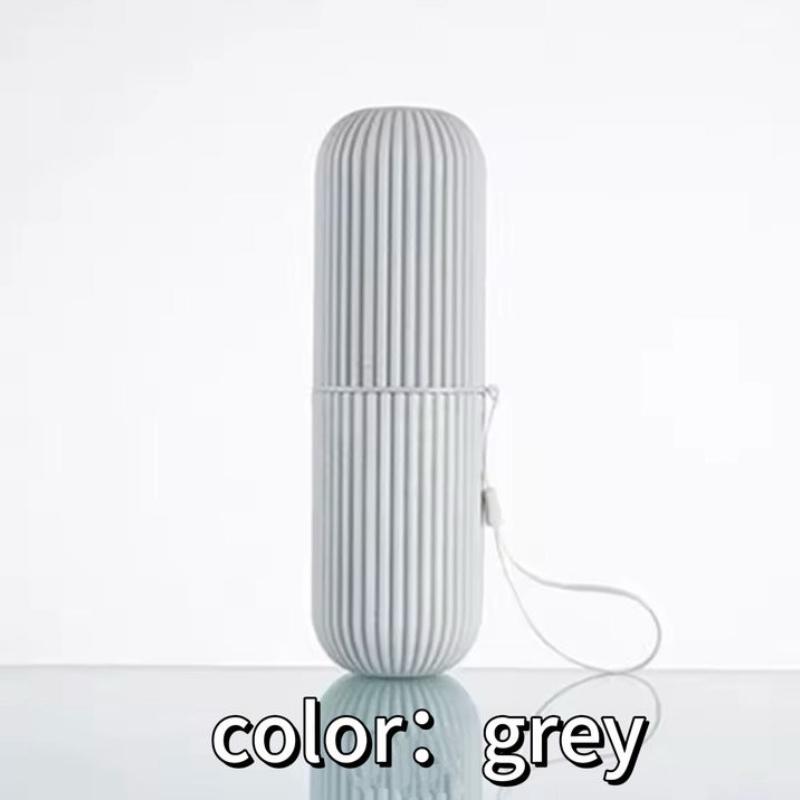 Travel Toileting Cup Toothbrush Cup Toothpaste Storage Box Portable Dental Appliance Box Toothbrush Bucket Simple Mouthwash Cup