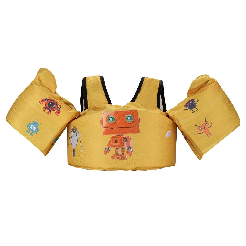 Children's Cartoon Flotation Suit and Armbands Swimming Gear