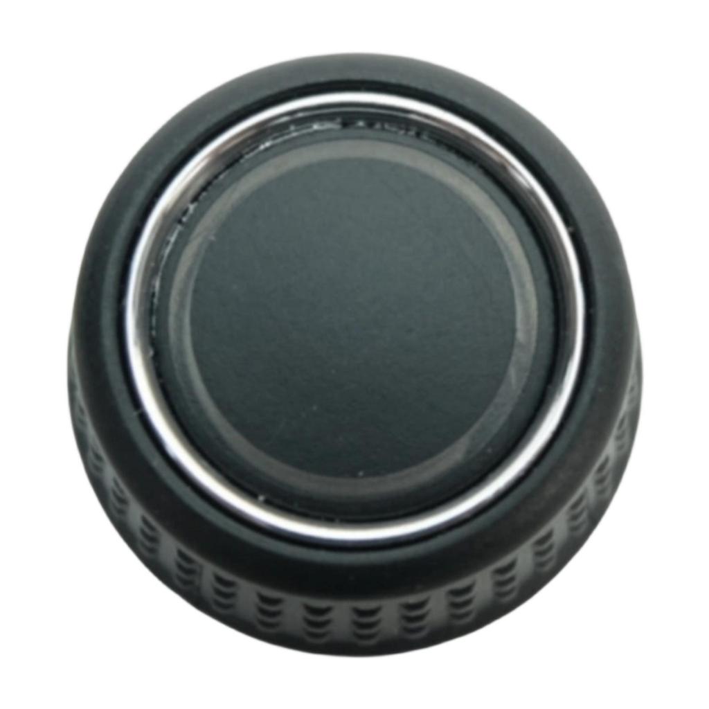 Auto Car Radio Knob Switch Button Black 6C0919603 Accessory Compatible for Fittings Spare Parts Professional Sturdy