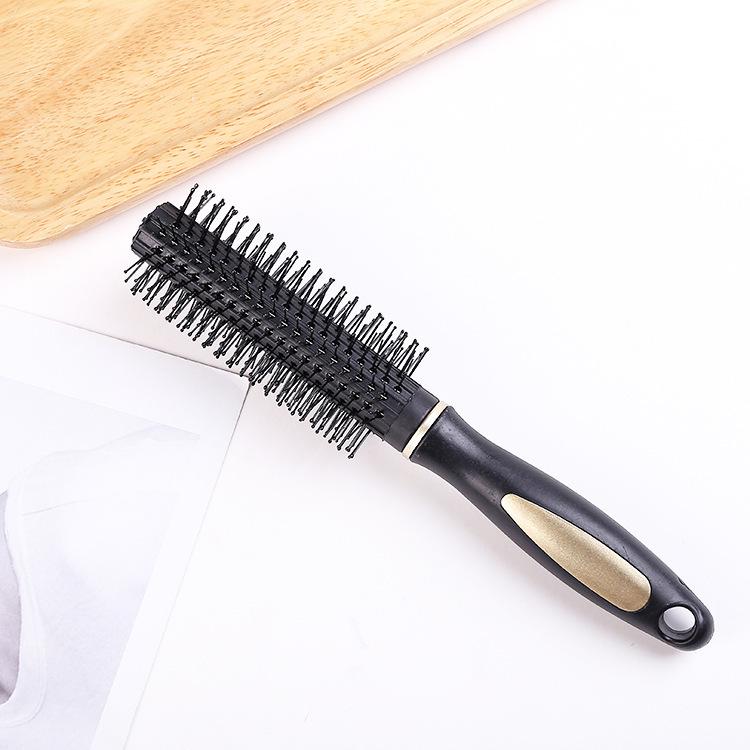 Anti-Static Airbag Massage Curly Hair Comb - Plastic Cushion & Rolling Design