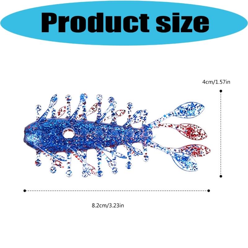3lots Hollows Floating Sea Cucumber Fishing Lures Realistic Swimming Action Targets For Various Condition