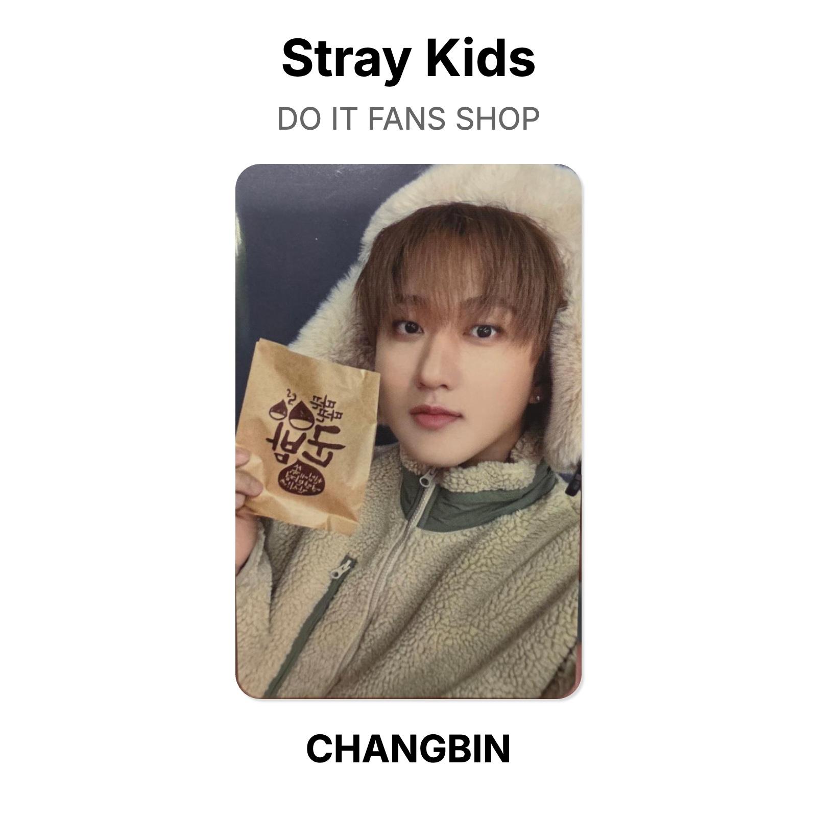 Stray Kids DO IT FANS SHOP Official Photocard CHANGBIN