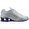 Nike Shox R4 Blue Tint Women Sneakers Silver Game-Royal Metallic-Silver AR3565-402