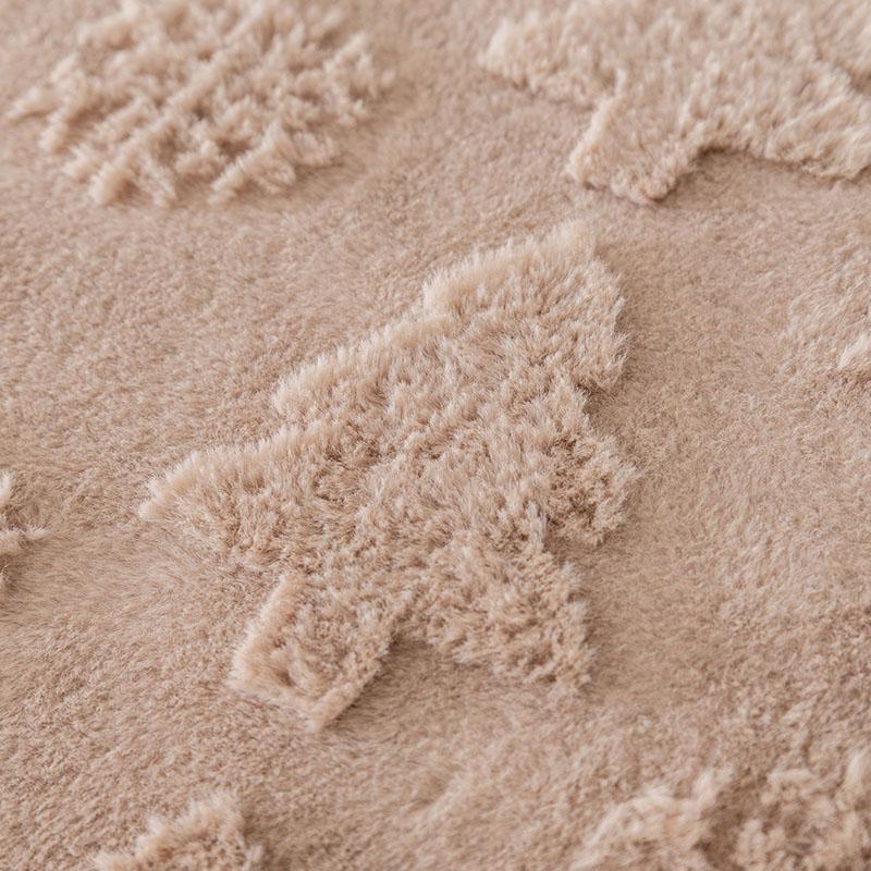 New Christmas Rabbit Plush Sofa Cover Thick Warm All-Cover Solid Couch Covers for Winter Multifunctional Soft Blanket for Office