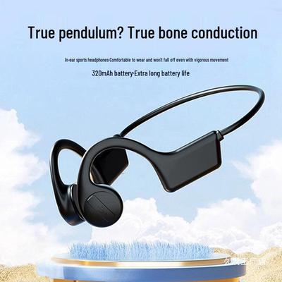 X7 Bone Conduction Sports & Swimming Ear-Hook Headphones with Ultra-Long Battery Life & No Sound Leakage Bluetooth Earphones
