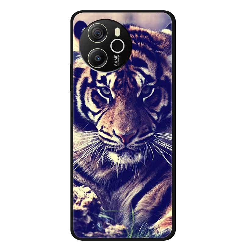 For Blackview Shark 8 Case Shark8 Black Silicone Soft Back Cover Case For Blackview Shark 8 Phone Case Cover 6.78" Coque Funda