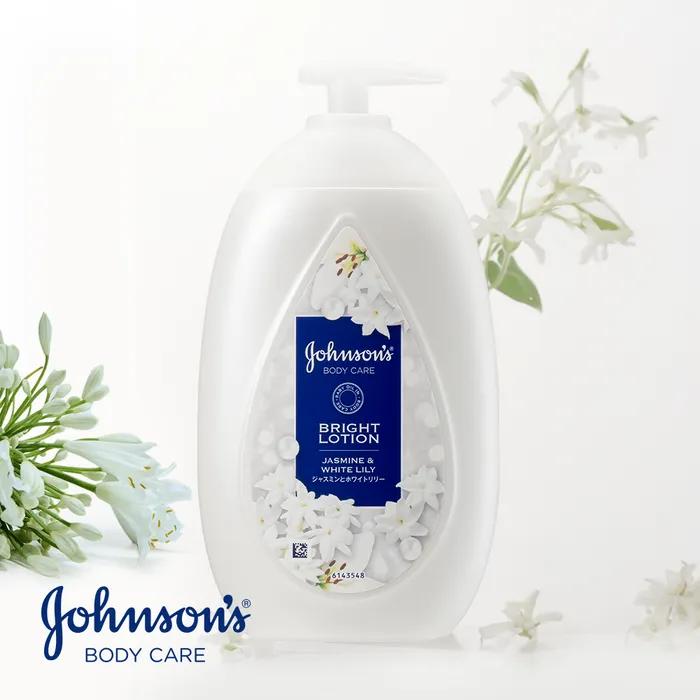 [Innocent Fluorescent Lotion] Johnson's Bright Lotion Jasmine & White Lily 500ml X 2
