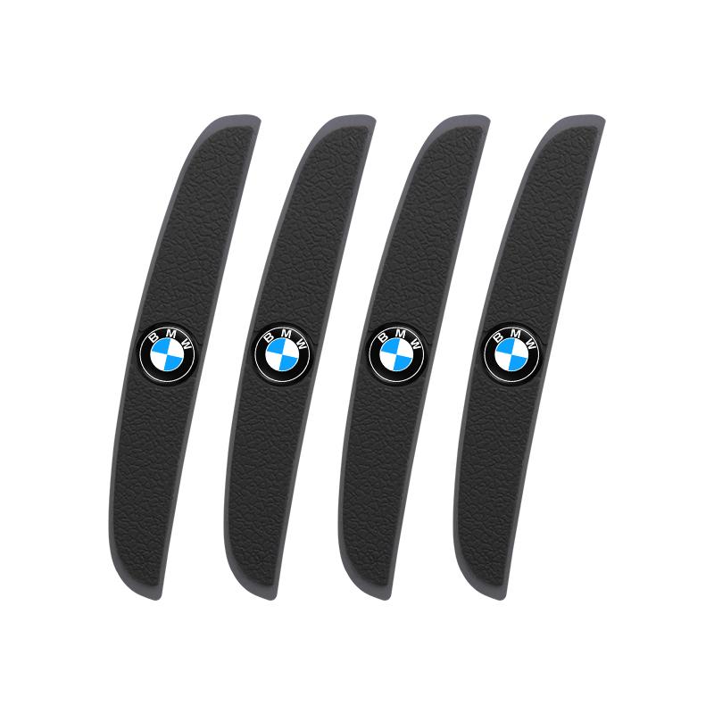 4Pcs Rubber Car Door Anti Collision Strip Rearview Mirror Protector Stickers For BMW Performance E46 E60 E90 E39 E87 E36 E92 rlzh86