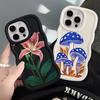Soft Phone Cover Case for iPhone 16 Pro Max 13 12 XR 11 14 8 15 Plus 17 Air Simple Floral
