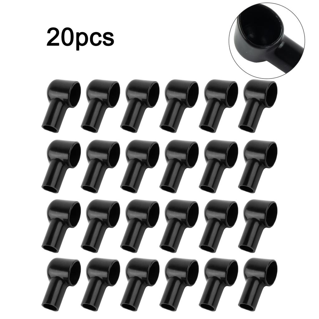20PCS Battery terminal cover Boots Insulating protective Lug cap 12x20mm