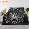 Landmvrks Metal Band Deathmoth Lost In A Ultra-Soft Blanket Quilt Winter Sofa Cover Bed Covers
