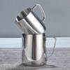 1PC 100/350/600ml Cafe Latte Flower Pulling Cups Spiked Milk Froth Milk Creamer Art Mugs Coffee Frosting Art Mugs