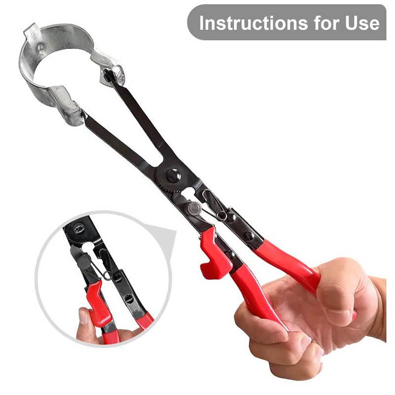 Auto Special Repair Tool PSA Exhaust Pipe C Clamp Pliers Tool Pipe C Clamp Removal Plier Hose Clamps Pliers