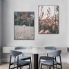 Landscape Canvas Painting Posters for Home Design Trees Cattle Wall Art Prints for Bedroom Picture On Loft Frameless Room Decor No Frame