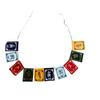 Awpflag-08 Small Velvet Flags Om Tibetan Mant