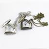 Pocket Watch Vintage Hollow Heart-shaped Alloy Vintage Pocket Watch for Daily Life