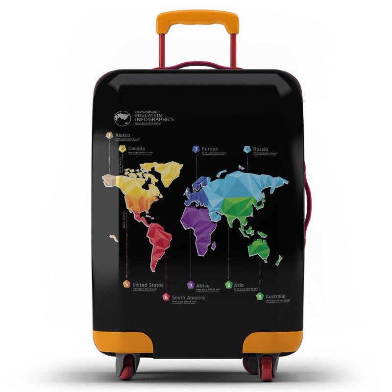 300g Thickened Elastic Air Layer Luggage Protector Suitcase Cover