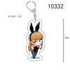"Komi Can't Communicate" Pendant Keychain - Creative Acrylic Gift