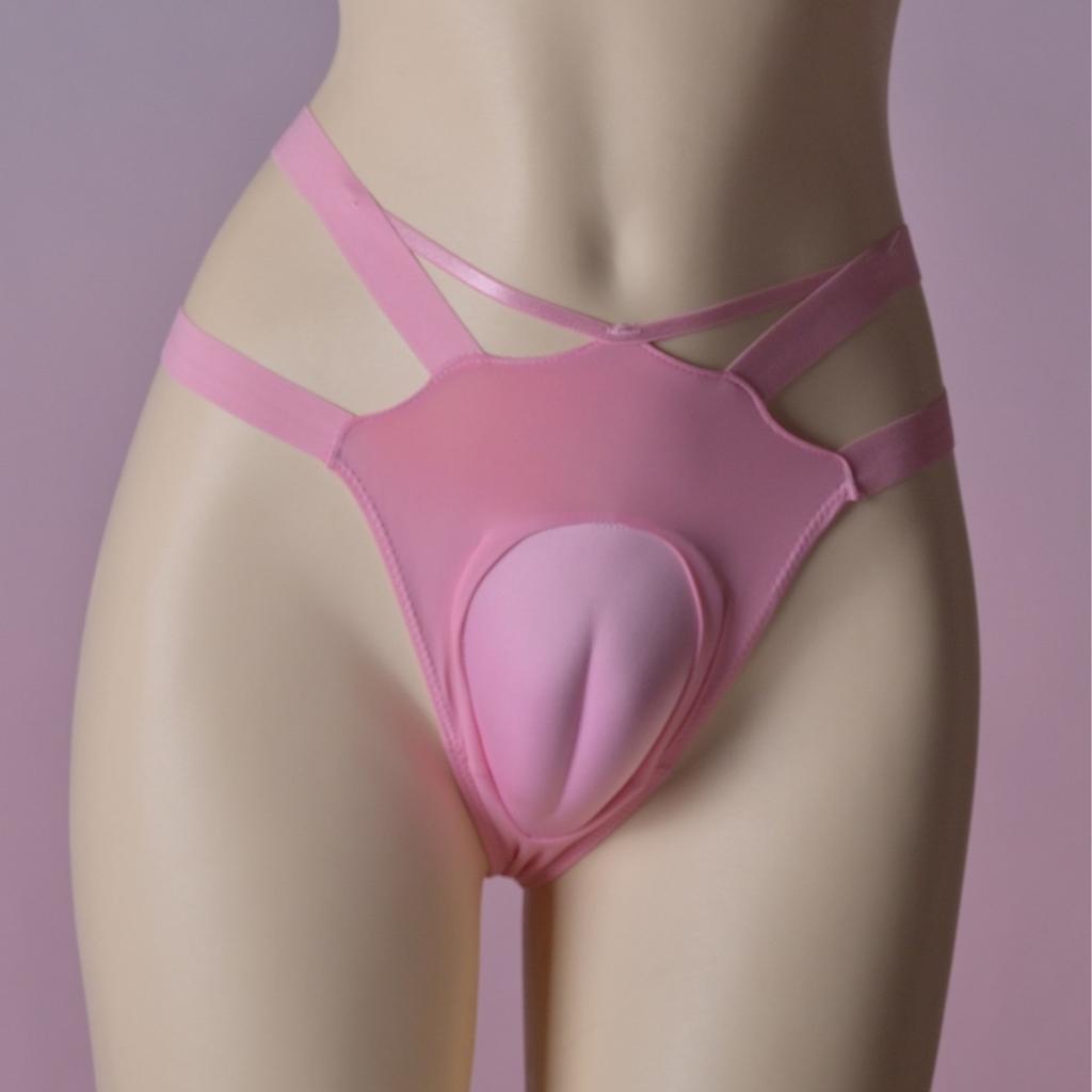 Men Hiding Gaff Panty Sissy Lingerie Shapwear Crossdressing Transgender Underwear Gay Male Camel Toe Shape T-Back Thong G-String